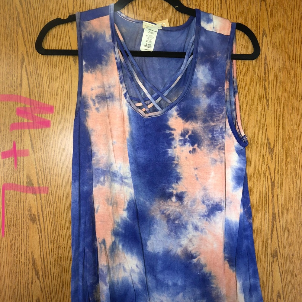 Tie dye tank top
